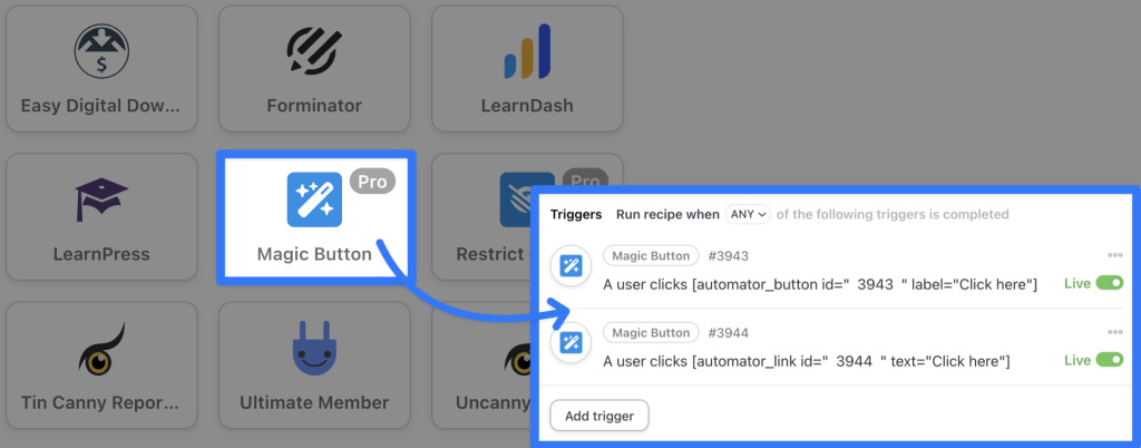 magic-button-integration-and-live-triggers
