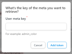 User meta tokens - Uncanny Automator