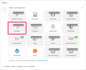 HubSpot - Uncanny Automator
