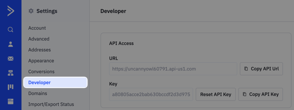 activecampaign-settings-developer
