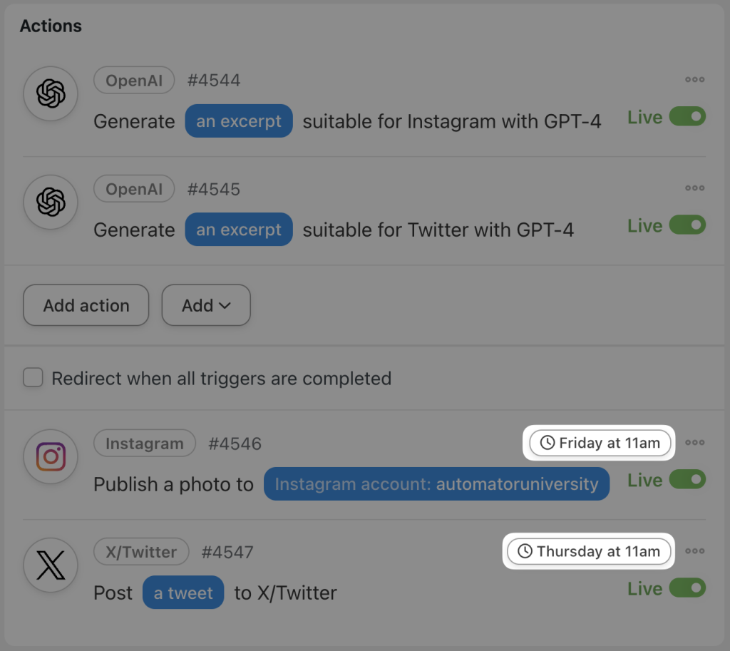 scheduled-openai-generated-excerpts-for-instagram-x-twitter