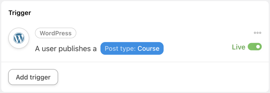 wordpress-trigger-a-user-publishes-a-course-live