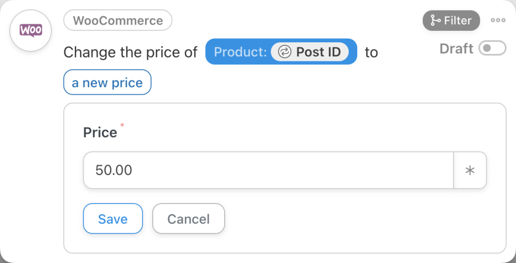 woocommerce-change-the-price-to-50