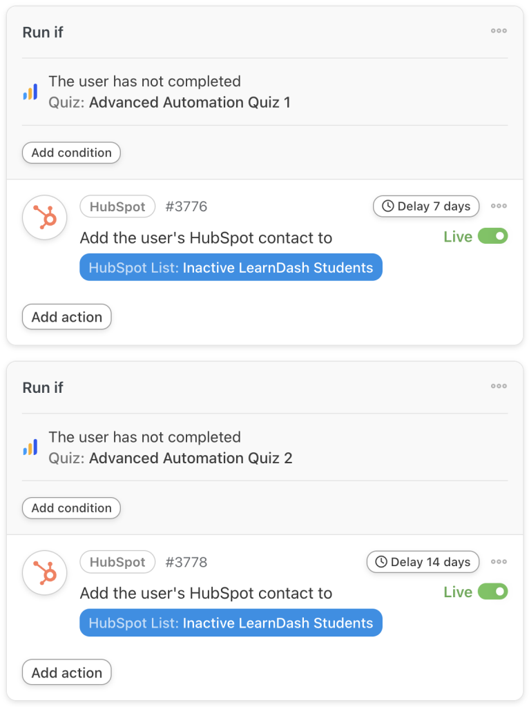 hubspot-add-a-contact-to-a-static-list-actions-filtered-and-delayed