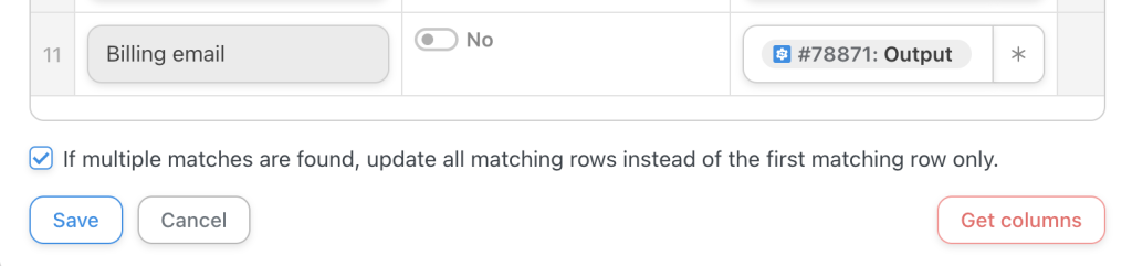 Update Multiple Google Sheets Rows