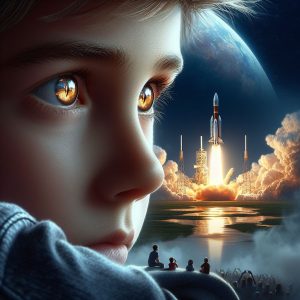 boy-watches-a-rocket-launch