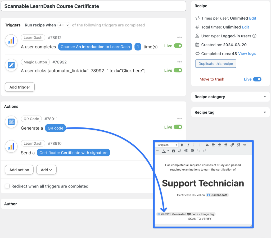 scannable-learndash-course-certificate-recipe
