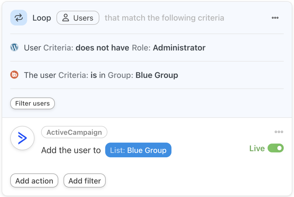 user-loop-activecampaign-add-buddyboss-users-to-a-group-live