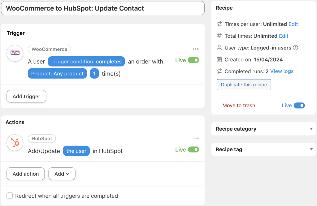 woocommerce-to-hubspot-update-contact