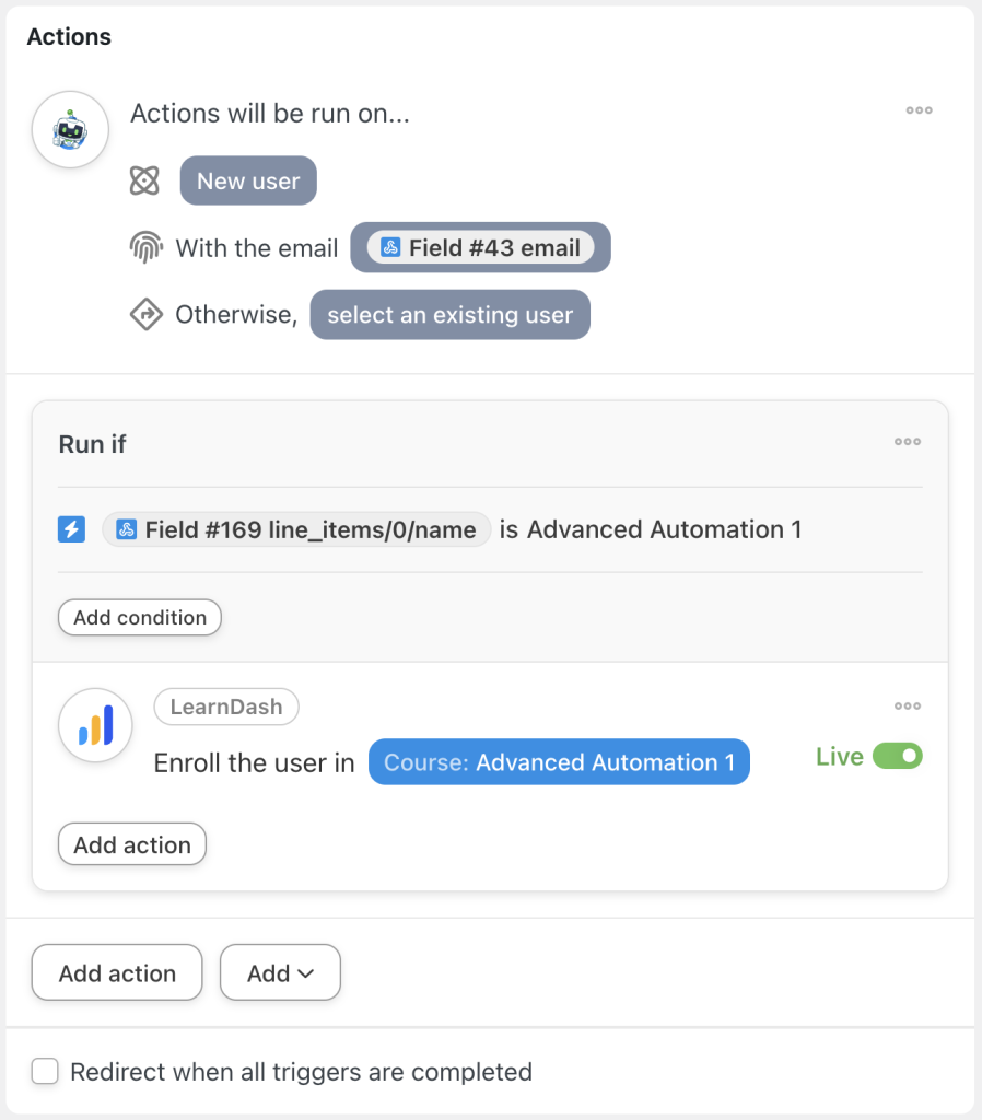 learndash-action-enroll-the-user-in-a-course-with-filter