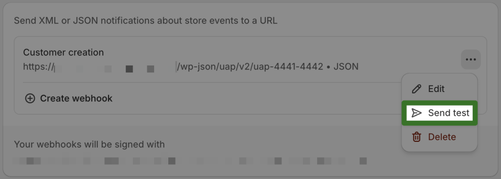 shopify-webhook-send-test