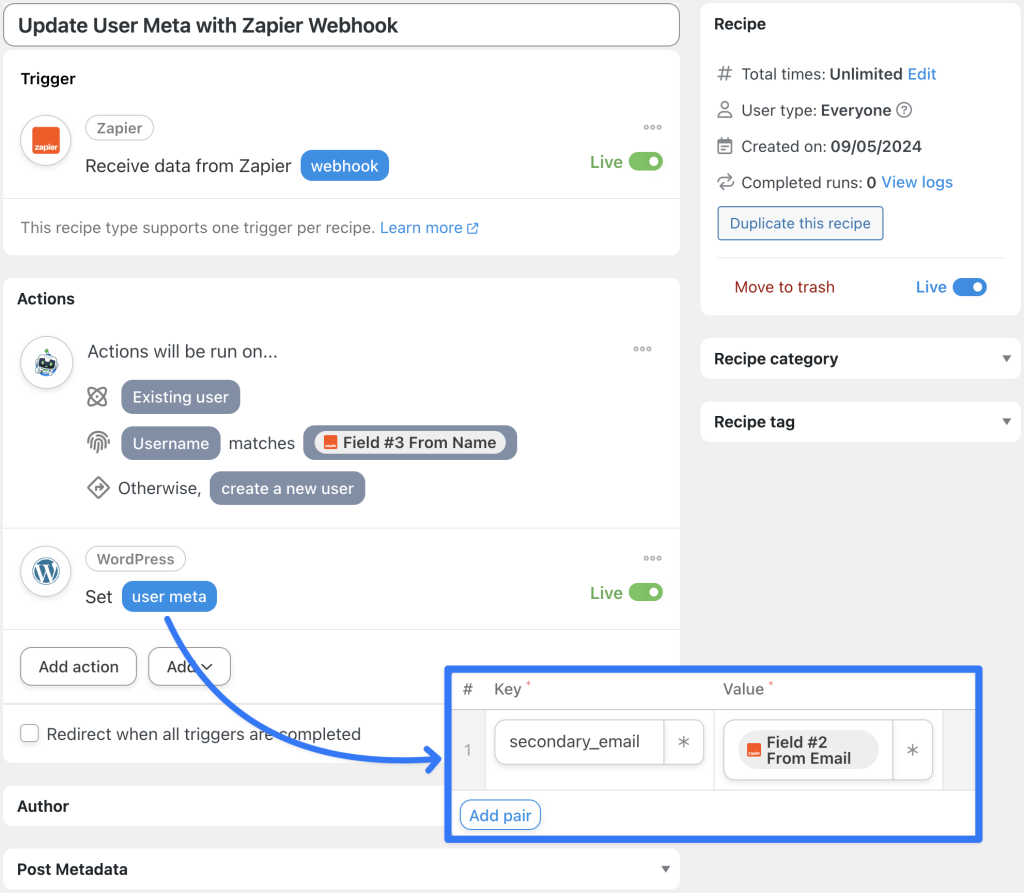 update-user-meta-with-zapier-webhook