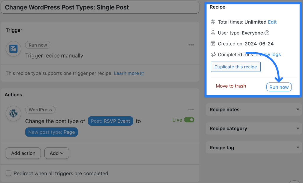 change-wordpress-post-types-single-post-run-now