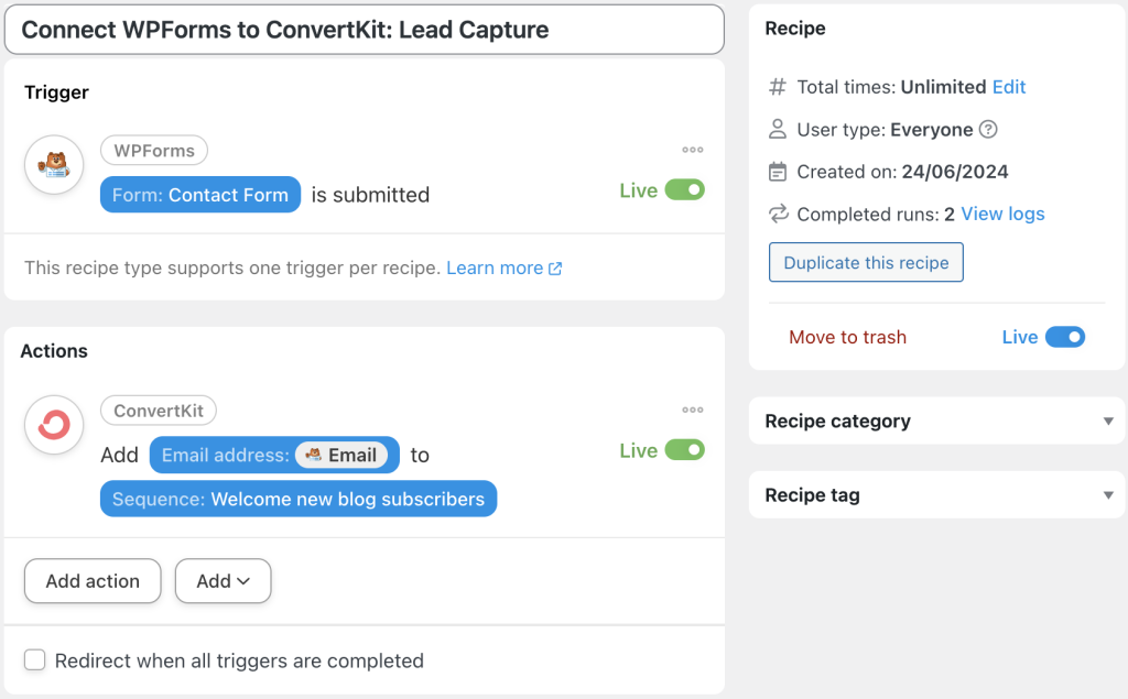 connect-wpforms-to-convertkit-lead-capture