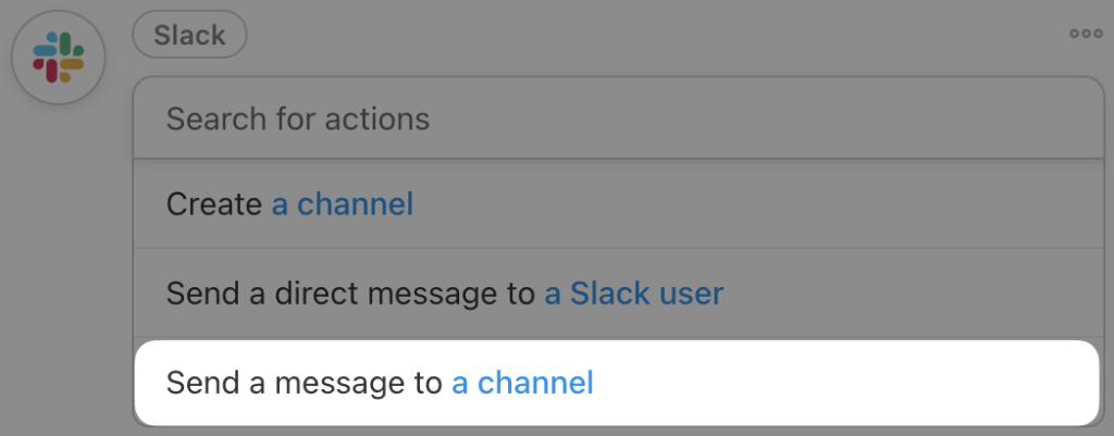 slack-action-send-a-message-to-a-channel