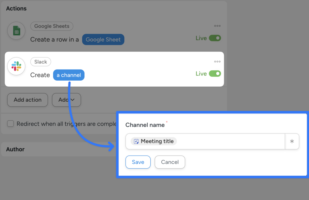 create-slack-channel-for-fluentbooking-meeting