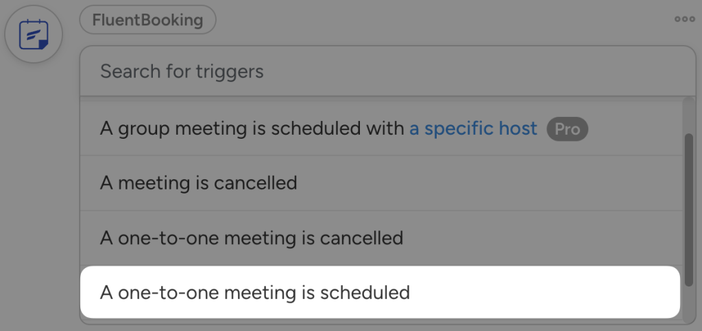 fluentbooking-trigger-one-to-one-meeting-scheduled