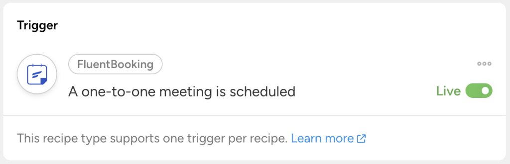 fluentbooking-trigger-one-to-one-meeting-scheduled-live