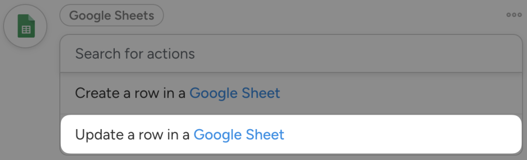 google-sheets-action-update-a-row