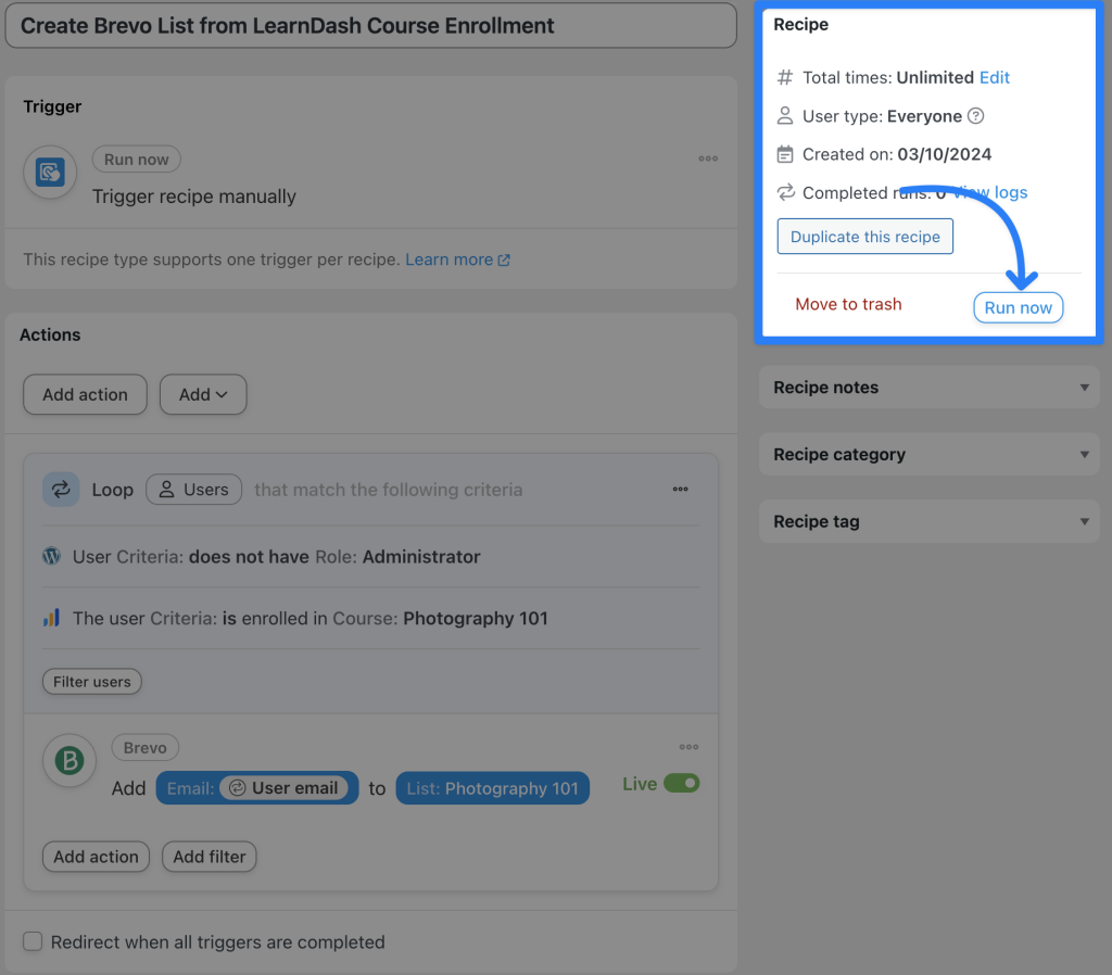 connect-brevo-to-learndash-recipe-2-run-now connect-brevo-to-learndash-recipe-2-run-now