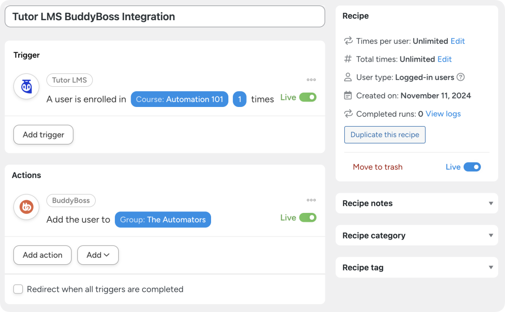 tutor-lms-buddyboss-integration-recipe tutor-lms-buddyboss-integration-recipe