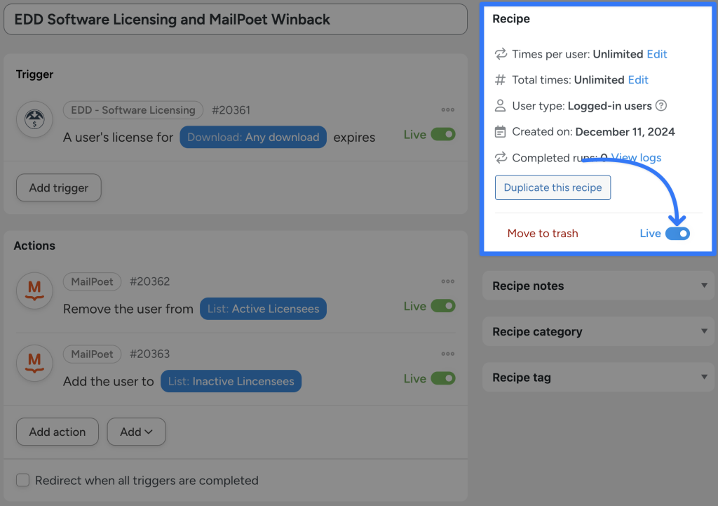 connect-edd-to-mailpoet-recipe-2-live