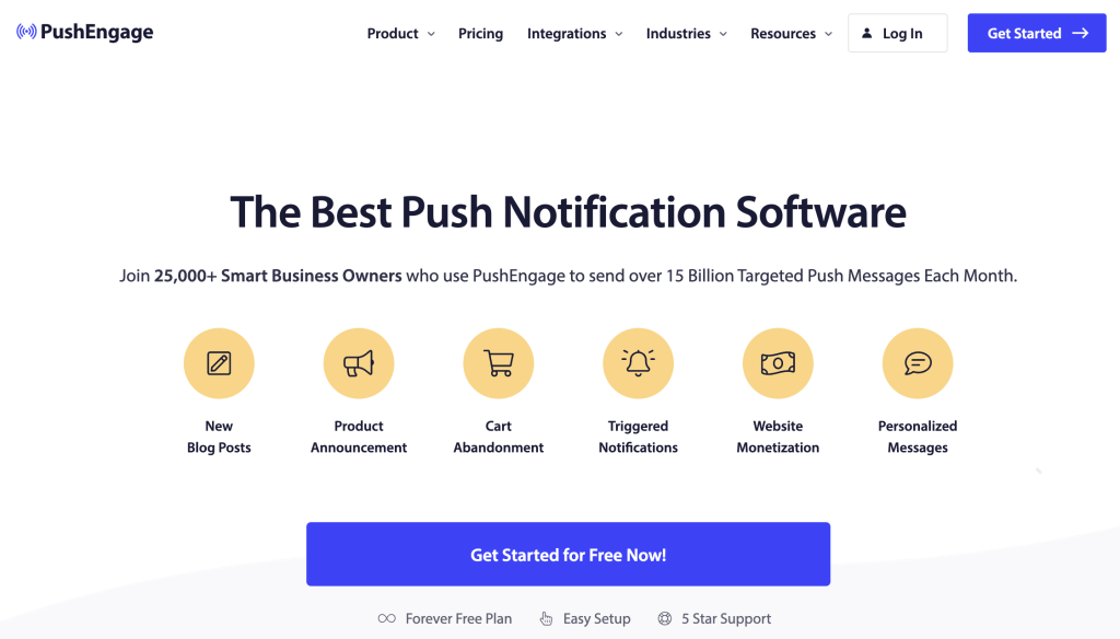 pushengage-homepage pushengage-homepage